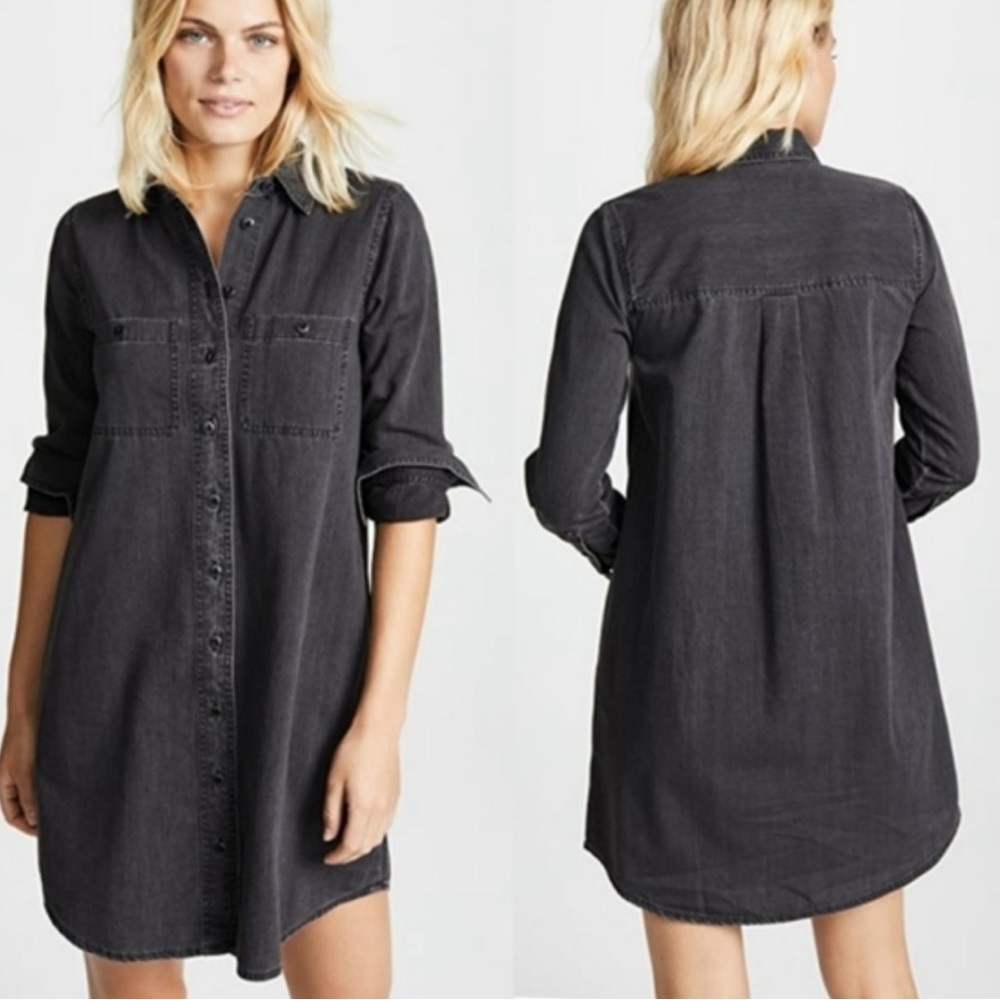 Madewell Charcoal Denim Shirt